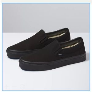 Authentic black slip on VANS